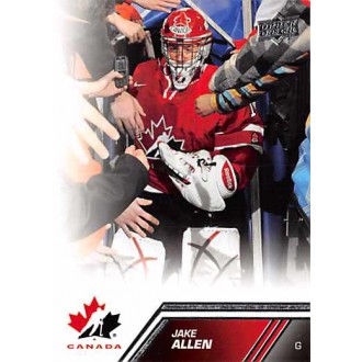 Řadové karty - Allen Jake - 2013-14 Upper Deck Team Canada No.46