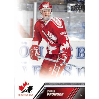 Řadové karty - Pronger Chris - 2013-14 Upper Deck Team Canada No.50