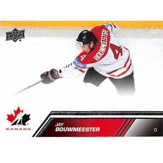 Řadové karty - Bouwmeester Jay - 2013-14 Upper Deck Team Canada No.51