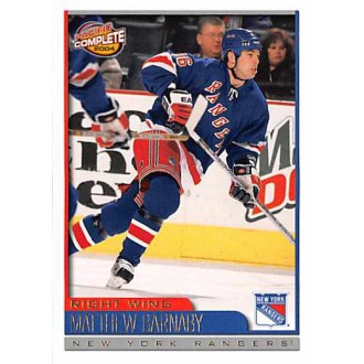 Řadové karty - Barnaby Matthew - 2003-04 Complete No.154