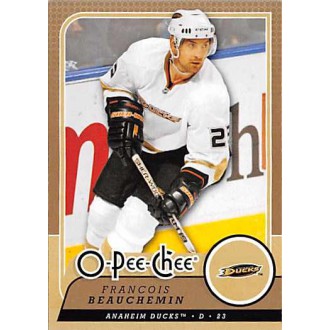 Řadové karty - Beauchemin Francois - 2008-09 O-Pee-Chee No.36