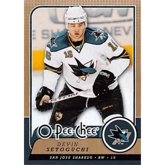 Řadové karty - Setoguchi Devin - 2008-09 O-Pee-Chee No.96