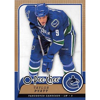 Řadové karty - Pyatt Taylor - 2008-09 O-Pee-Chee No.356