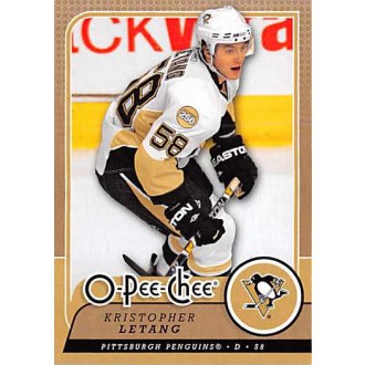 Řadové karty - Letang Kristopher - 2008-09 O-Pee-Chee No.456