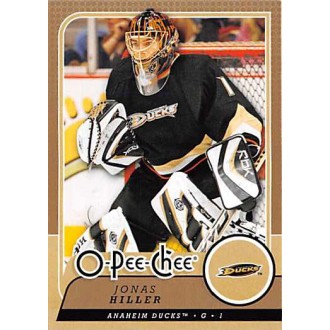 Řadové karty - Hiller Jonas - 2008-09 O-Pee-Chee No.75