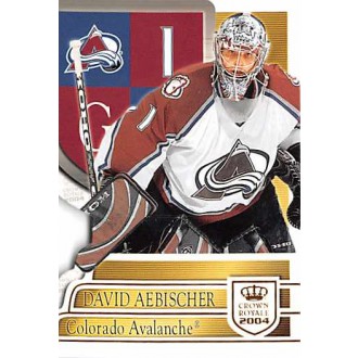 Řadové karty - Aebischer David - 2003-04 Crown Royale No.22