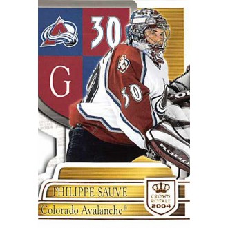 Řadové karty - Sauve Philippe - 2003-04 Crown Royale No.27
