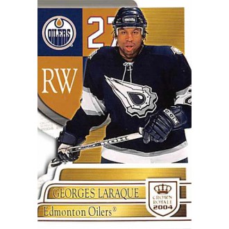 Řadové karty - Laraque Georges - 2003-04 Crown Royale No.40