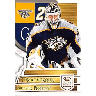 Řadové karty - Vokoun Tomáš - 2003-04 Crown Royale No.58
