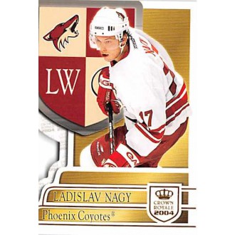 Řadové karty - Nagy Ladislav - 2003-04 Crown Royale No.78