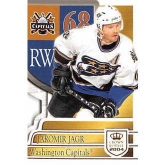 Řadové karty - Jágr Jaromír - 2003-04 Crown Royale No.99