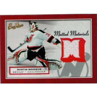 Jersey karty - Brodeur Martin - 2005-06 Beehive Matted Materials No.MM-MB