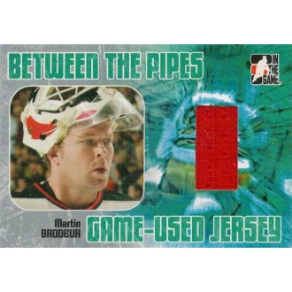 Jersey karty - Brodeur Martin - 2005-06 Between the Pipes Jerseys No.GUJ-03