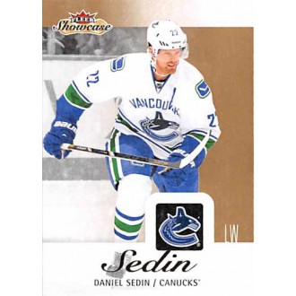 Řadové karty - Sedin Daniel - 2013-14 Fleer Showcase No.93