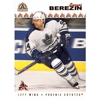 Řadové karty - Berezin Sergei - 2001-02 Adrenaline No.145