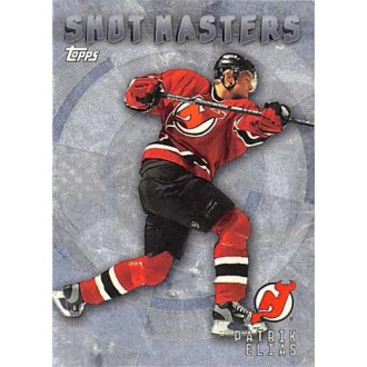 Insertní karty - Eliáš Patrik - 2001-02 Topps Shot Masters No.SM13