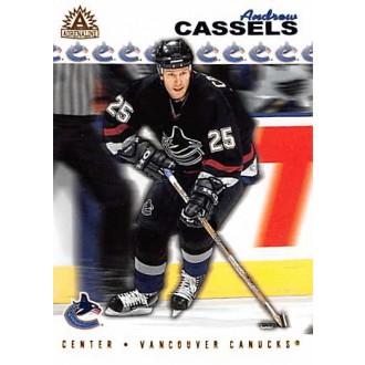 Řadové karty - Cassels Andrew - 2001-02 Adrenaline No.188