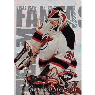 Insertní karty - Brodeur Martin - 1996-97 Topps NHL Picks Fantasy Team No.FT3