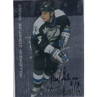 Podepsané karty - Kubina Pavel - 1999-00 BAP Millennium Autographs No.221