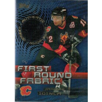 Jersey karty - Iginla Jarome - 2003-04 Topps First Round Fabrics No.FR-JI