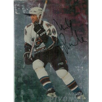 Podepsané karty - Pivoňka Michal - 1998-99 Be A Player Autographs No.150