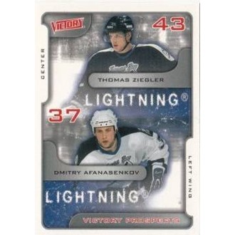 Řadové karty - Ziegler Thomas, Afanasenkov Dmitry - 2001-02 Victory No.388