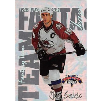 Insertní karty - Sakic Joe - 1996-97 Topps NHL Picks Fantasy Team No.FT20