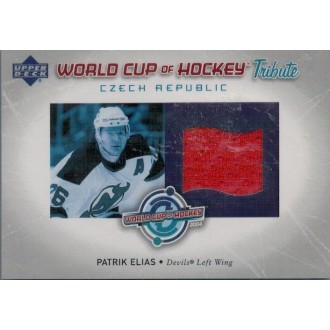 Jersey karty - Eliáš Patrik - 2004-05 Upper Deck World Cup Tribute No.WC-PE