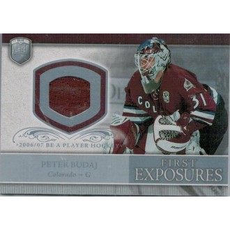 Jersey karty - Budaj Peter - 2006-07 Be A Player Portraits First Exposures red No.FE-PB