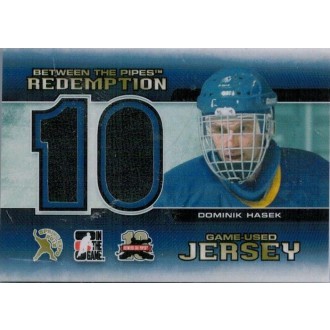 Jersey karty - Hašek Dominik - 2011-12 Between The Pipes Jersey Redemption No.BTPR25