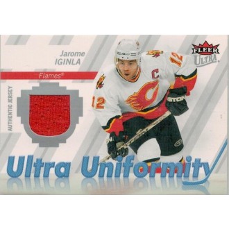 Jersey karty - Iginla Jarome - 2007-08 Ultra Uniformity No.U-IG