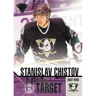 Insertní karty - Chistov Stanislav - 2002-03 Titanium Right on Target No.1