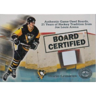Exkluzivní karty - Lemieux Mario - 2001-02 Greats of the Game Board Certified white No.3