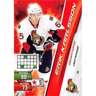 Řadové karty - Karlsson Erik - 2010-11 Adrenalyn XL No.89