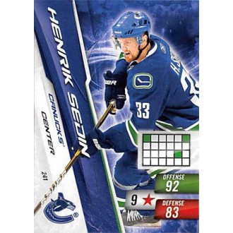 Řadové karty - Sedin Henrik - 2010-11 Adrenalyn XL No.241