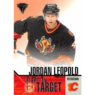 Insertní karty - Leopold Jordan - 2002-03 Titanium Right on Target No.4