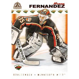 Řadové karty - Fernandez Manny - 2001-02 Adrenaline No.91