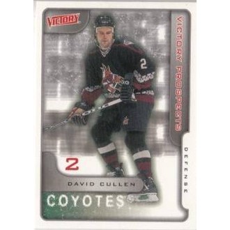 Řadové karty - Cullen David - 2001-02 Victory No.384
