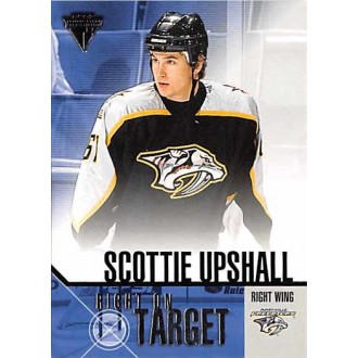 Insertní karty - Upshall Scottie - 2002-03 Titanium Right on Target No.14