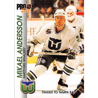 Řadové karty - Andersson Mikael - 1992-93 Pro Set No.65