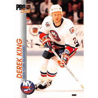 Řadové karty - King Derek - 1992-93 Pro Set No.110