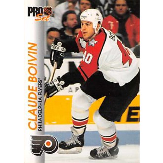 Řadové karty - Boivin Claude - 1992-93 Pro Set No.130