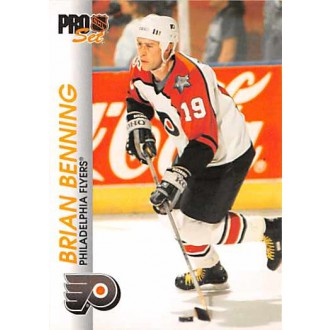 Řadové karty - Benning Brian - 1992-93 Pro Set No.135