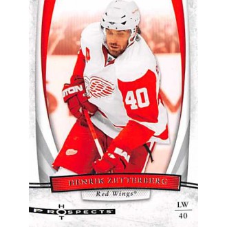Řadové karty - Zetterberg Henrik - 2007-08 Hot Prospects No.34