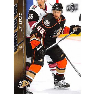 Řadové karty - Sekáč Jiří - 2015-16 Upper Deck No.252