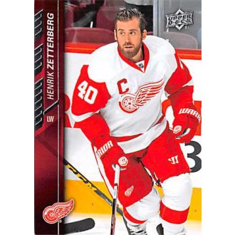 Řadové karty - Zetterberg Henrik - 2015-16 Upper Deck No.317