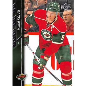 Řadové karty - Koivu Mikko - 2015-16 Upper Deck No.349