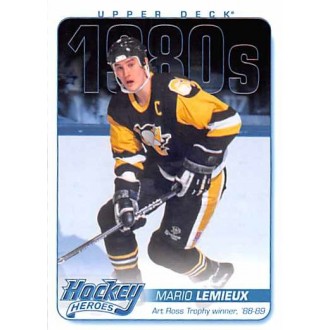 Insertní karty - Lemieux Mario - 2013-14 Upper Deck Hockey Heroes No.HH50