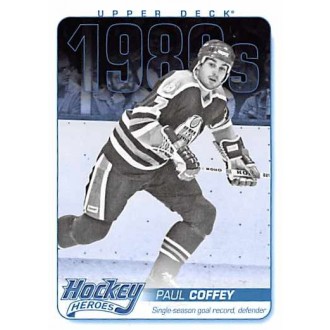 Insertní karty - Coffey Paul - 2012-13 Upper Deck Hockey Heroes No.HH41