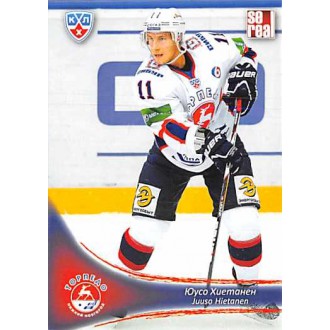 Karty KHL - Hietanen Juuso - 2013-14 Sereal No.TOR-08